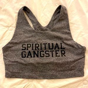 Womens Spiritual Gangster sport bra size medium